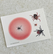 Load image into Gallery viewer, Woodtick Temporary Tattoos