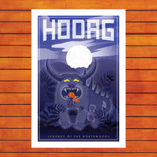 Load image into Gallery viewer, Hodag Retro Travel Poster Prints