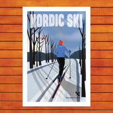 Load image into Gallery viewer, Nordic Skiing Forest Trek