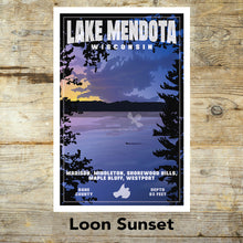 Load image into Gallery viewer, Lakes: Lake Mendota, Wisconsin