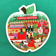 Load image into Gallery viewer, Bayfield Applefest Highlights Retro Travel Poster
