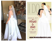 Load image into Gallery viewer, Custom Wedding Poster - The Dance