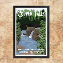 Load image into Gallery viewer, Copper Falls State Park - Copper Falls
