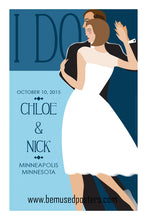 Load image into Gallery viewer, Custom Wedding Poster - The Dance