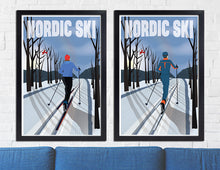 Load image into Gallery viewer, Nordic Skiing Forest Trek
