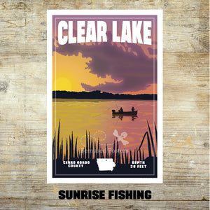 Lakes: Clear Lake, Iowa