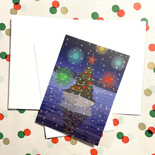 Load image into Gallery viewer, Shows one 5x7 card, blank interiorand envelope.
