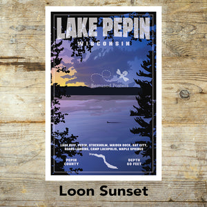 Lakes: Lake Pepin, Wisconsin
