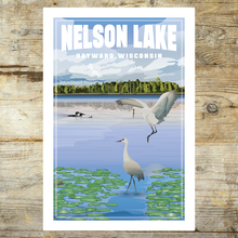 Load image into Gallery viewer, Lakes: Nelson Lake, Wisconsin

