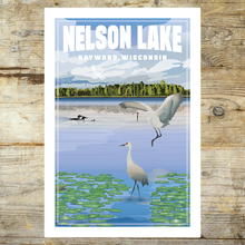 Load image into Gallery viewer, Lakes: Nelson Lake, WI
