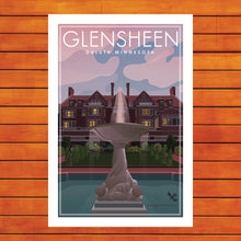Load image into Gallery viewer, Glensheen Mansion Retro Travel Poster Prints
