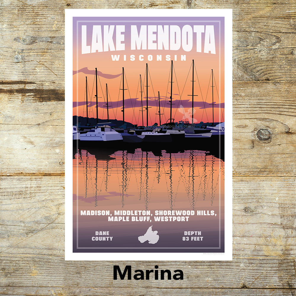 Lakes: Lake Mendota, Wisconsin