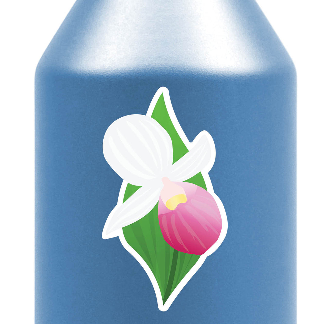 Lady Slipper Sticker
