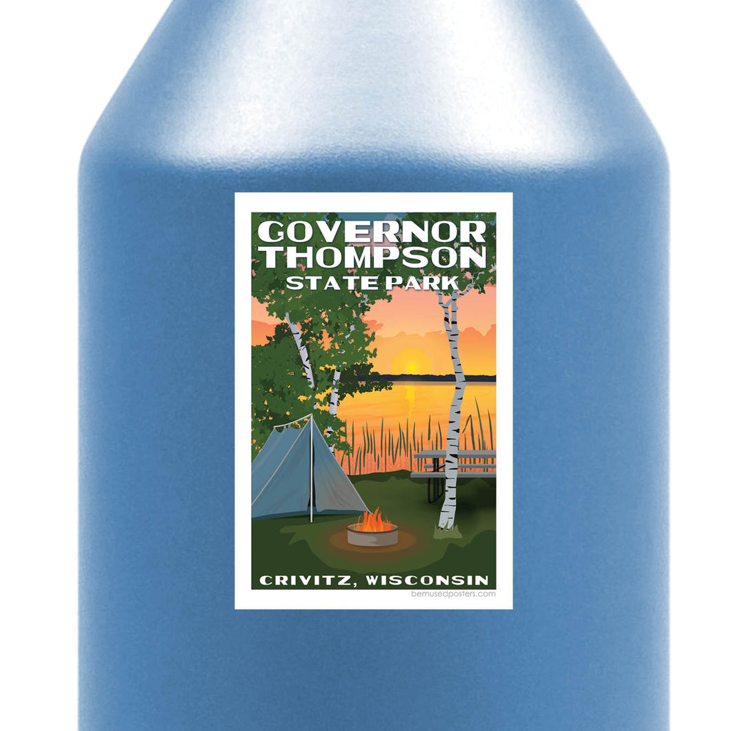 Gov. Thompson State Park - Camp Sticker