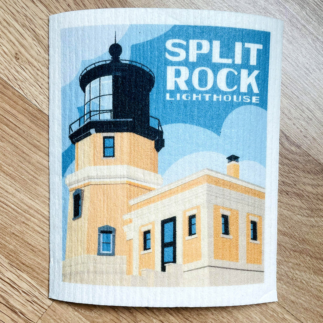 Split Rock Lighthouse Swedish Cloth