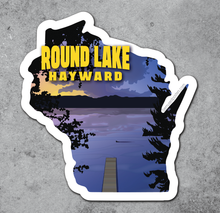 Load image into Gallery viewer, Lakes: Round Lake, WI
