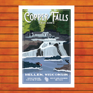Copper Falls State Park - Cascades