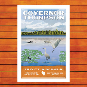 Gov. Thompson State Park - Cranes