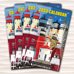 2023 Calendar - Lighthouses