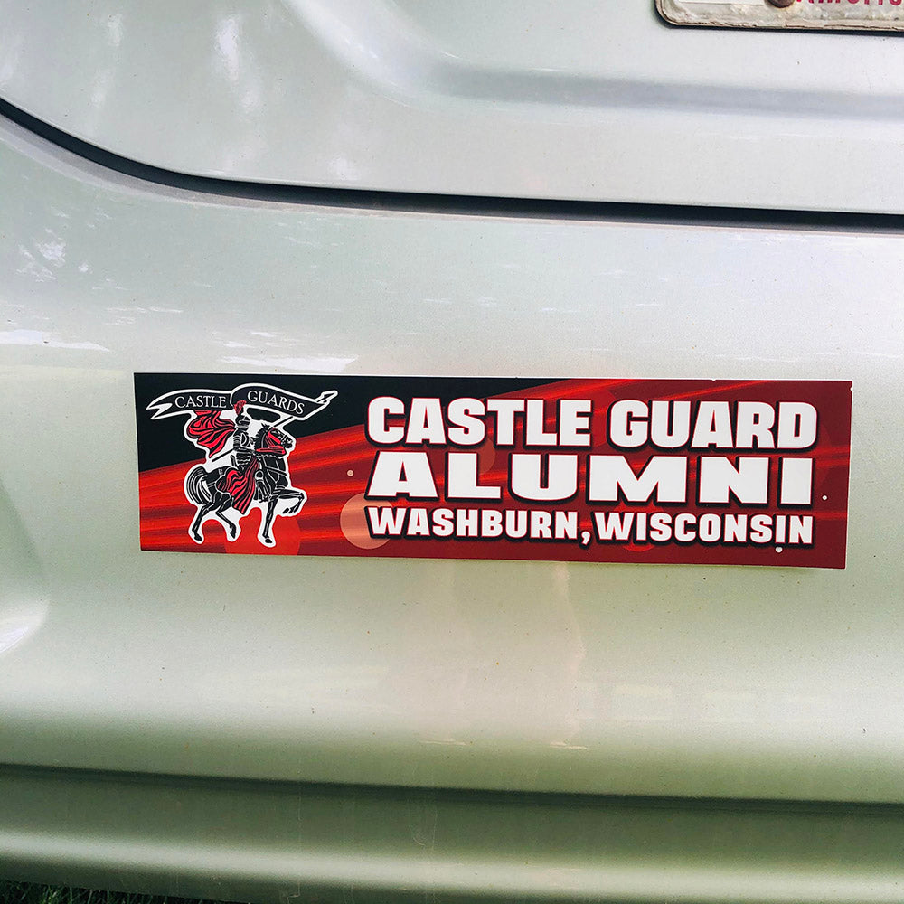 Washburn Castle Guard Alumni Bumper Sticker