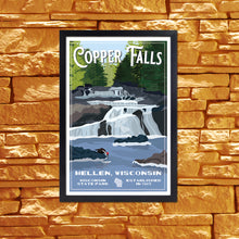Load image into Gallery viewer, Copper Falls State Park - Cascades
