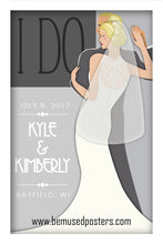 Load image into Gallery viewer, Custom Wedding Poster - The Dance
