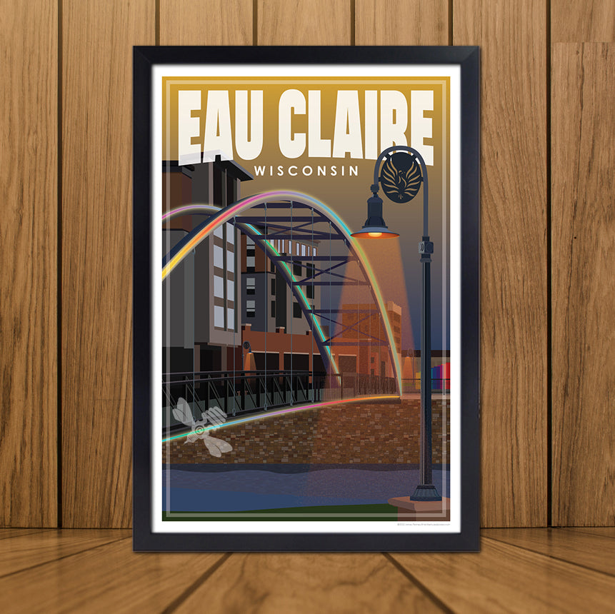 Eau Claire Confluence Crossing Bridge