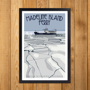 Madeline Island Winter Ferry
