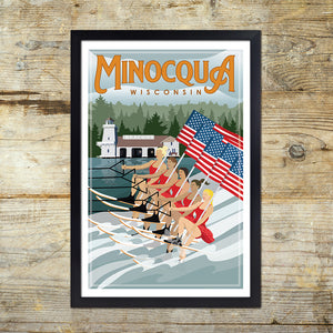 Minocqua Girls Water Skiers