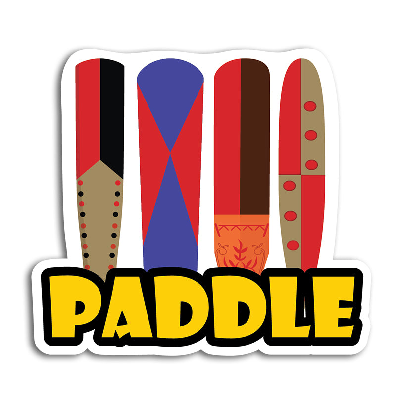 Paddle Sticker