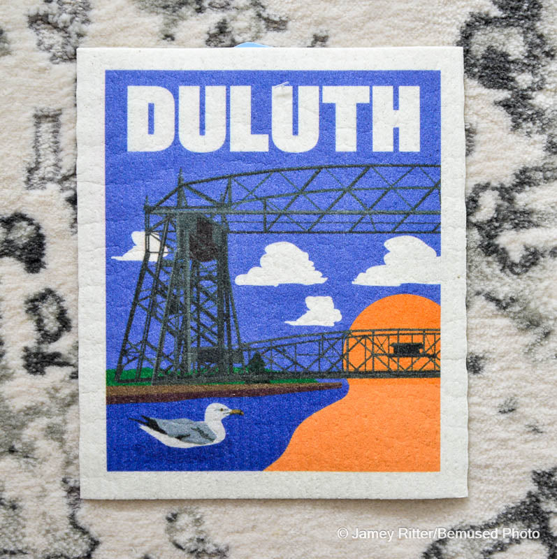 Aerial Lift Bridge Swedish Cloth