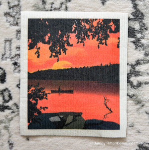 Sunset Paddle Swedish Cloth