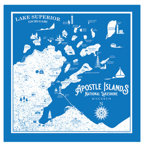 Apostle Island Bandanna